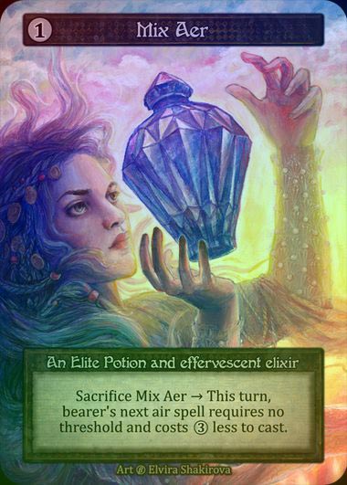 【FOIL】[Artifact] Mix Aer [beta-Elite]